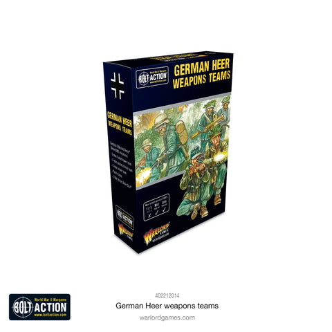 German Heer Weapons Teams - 28mm - Bolt Action - 402212014