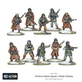 US Army Infantry Squad (Winter) - 28mm - Bolt Action - 402213003