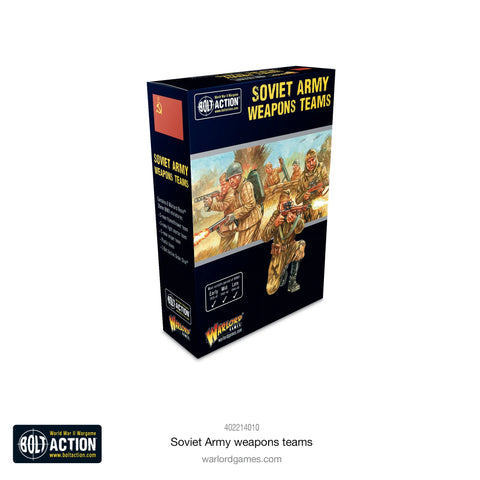 Soviet Army Weapons Teams - 28mm - Bolt Action - 402214010