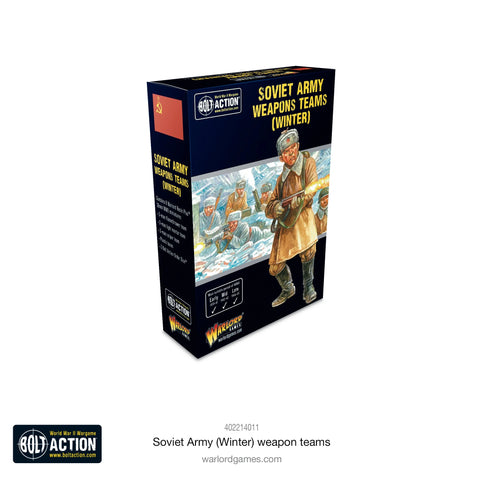 Soviet Army (Winter) Weapons Teams - 28mm - Bolt Action - 402214011
