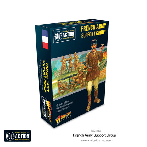French Army Support Group - 28mm - Bolt Action - 402215507