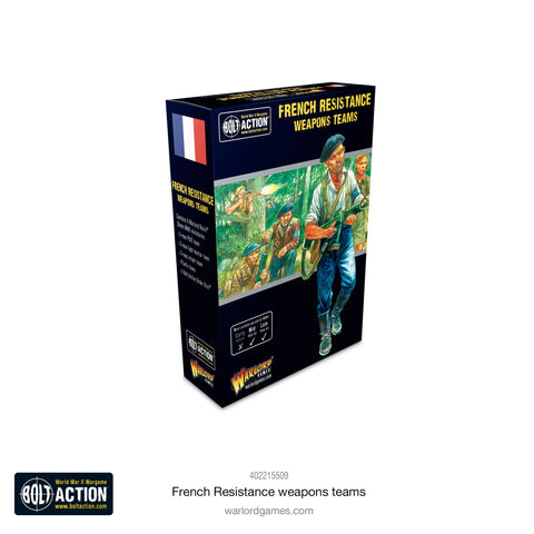 French Resistance Weapons Teams - 28mm - Bolt Action - 402215509