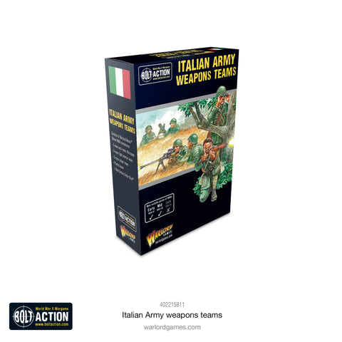 Italian Army Weapons Teams - 28mm - Bolt Action - 402215811