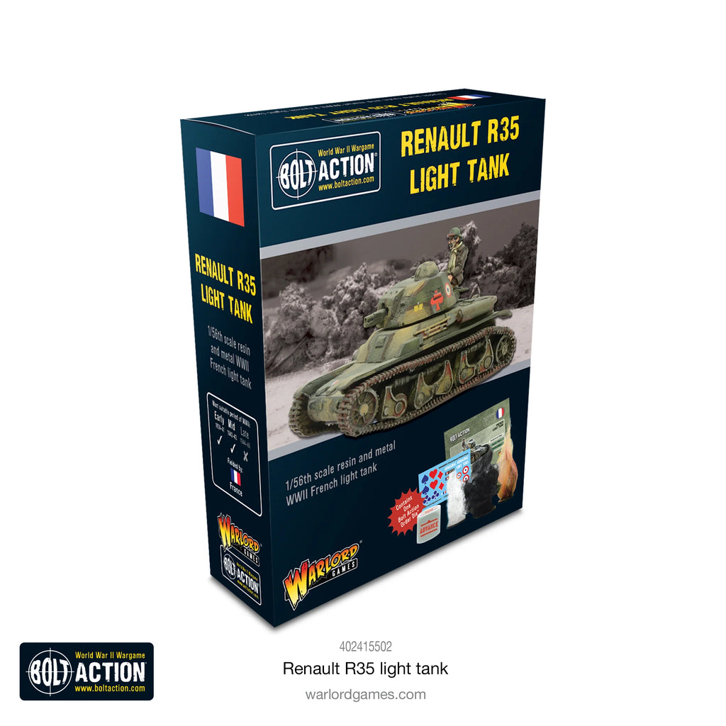 Renault R-35 Light Tank - 28mm - Bolt Action - 402415502