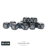 Orders Dice Pack - Black - Bolt Action - 402616009