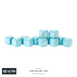 Orders Dice Pack - Blue - Bolt Action - 402616014