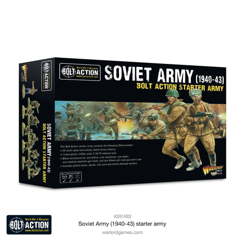Soviet Army (1940-43) Starter Army - 28mm - Bolt Action - 402614003
