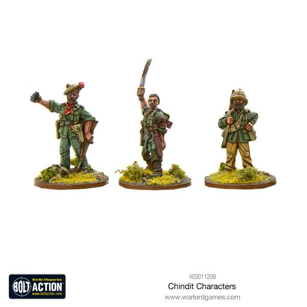 Chindit characters - 28mm - Bolt Action - 403011209