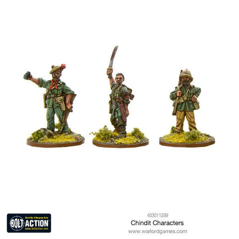 Chindit characters - 28mm - Bolt Action - 403011209