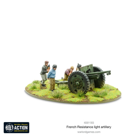 French Resistance Light Artillery - 28mm - Bolt Action - 403011303