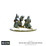 German Heer medium mortar team (Winter) - 28mm - Bolt action - 403012004