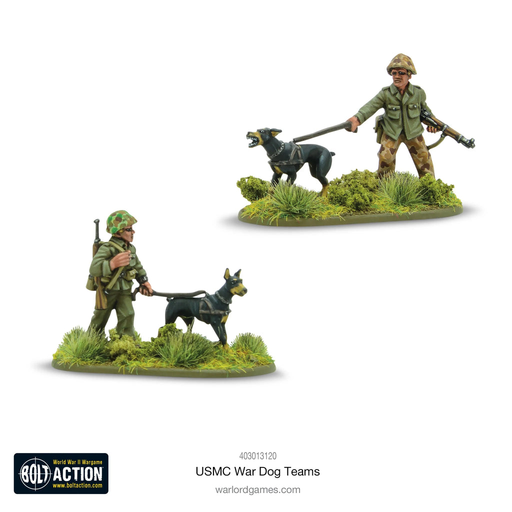USMC War Dog Teams - 28mm - Bolt Action - 403013120