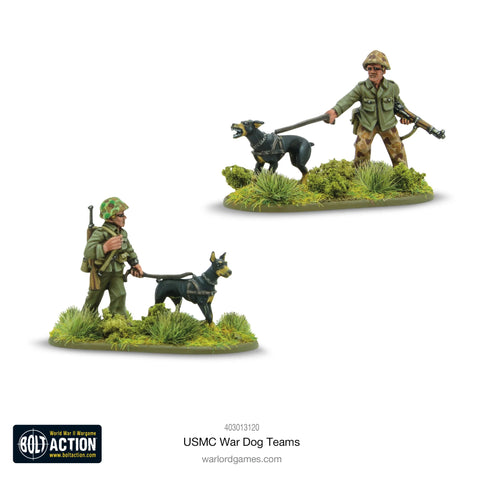 USMC War Dog Teams - 28mm - Bolt Action - 403013120
