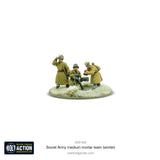 Soviet 82mm medium mortar team (Winter) - 28mm - Bolt Action - 403014002