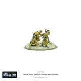 Soviet 82mm medium mortar team (Winter) - 28mm - Bolt Action - 403014002