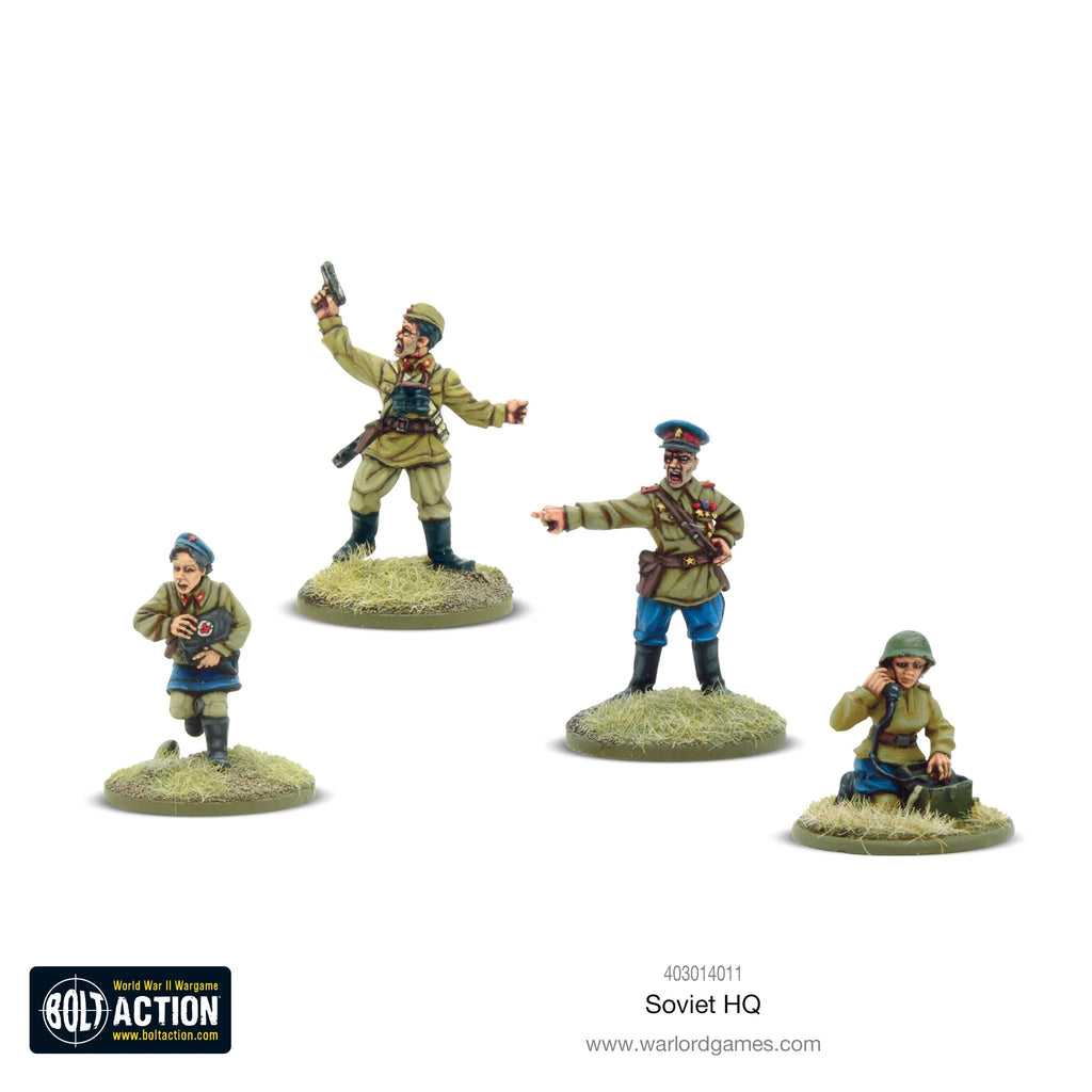 Soviet HQ - 28mm - Bolt Action - 403014011