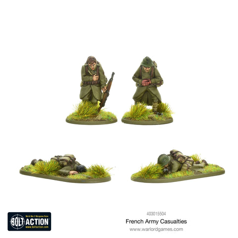 French Army Casualties - 28mm - Bolt Action - 403015504