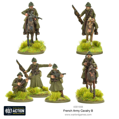 French Army Cavalry B - 28mm - Bolt Action - 403015506