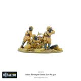 Italian Bersaglieri Breda 2cm AA Gun - 28mm - Bot action - 403015816