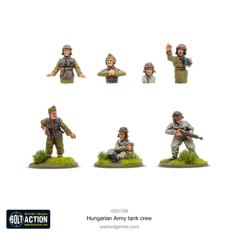 Hungarian Tank Crew - 28mm - Bolt Action - 403017408