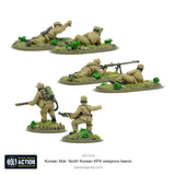 North Korean KPA Weapons Teams - Korean War - 28mm - Bolt Action - 402218108