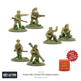 Chinese PVA Weapons Teams - Korean War - 28mm - Bolt Action - 402218107