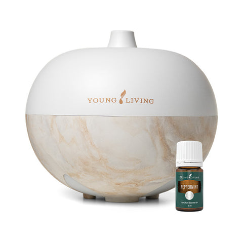 Oli Essenziali YOUNG LIVING - AromaGlobe Ultrasonic Diffuser - (UK plug) - 41411