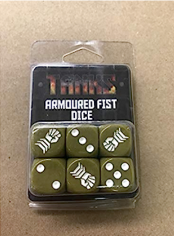 Armoured Fist Dice - Tanks - Gale Force Nine - @