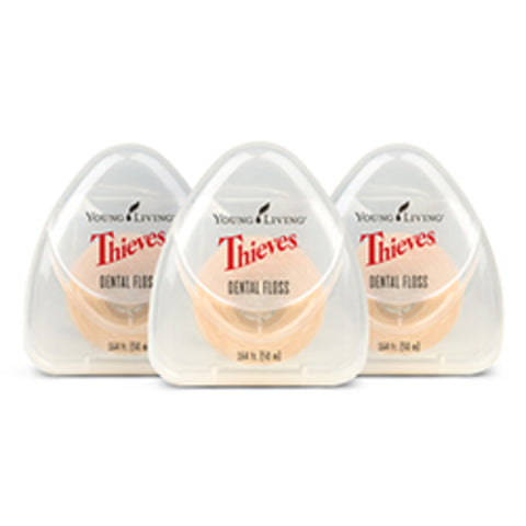 Oli Essenziali YOUNG LIVING - Thieves® Filo interdentale - 3pk - 50m - 4464560