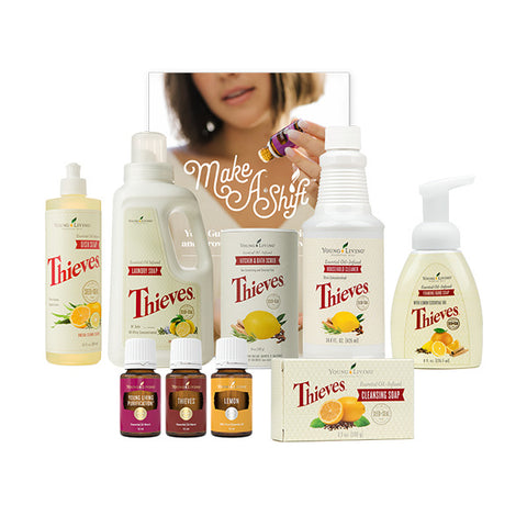 Oli Essenziali YOUNG LIVING - Starter Kit Deluxe Make a Shift con Thieves®