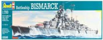 German battleship - 1:700 - Revell - 5098 - @