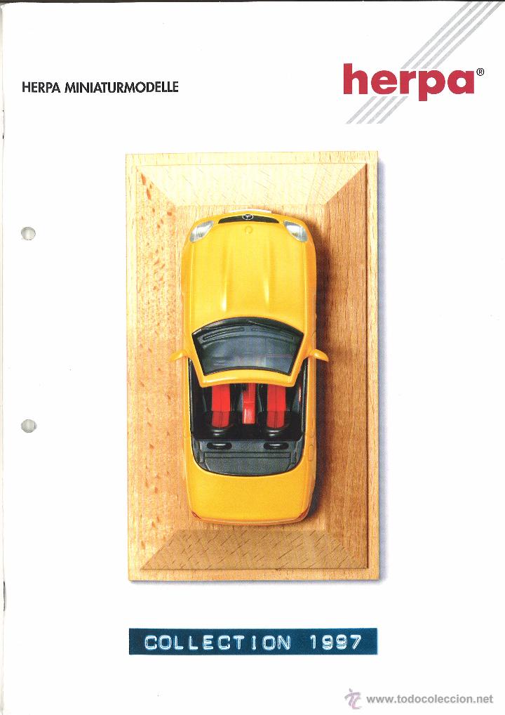 Herpa Catalog - Contents Listed Inside Cover - Printed in Germany - Vintage 1997