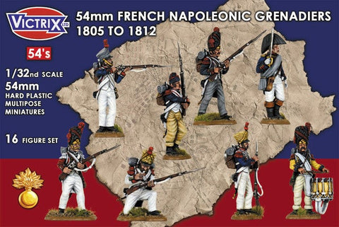 French Napoleonic Grenadiers 1805-1812 - Victrix - VX5402 - 54mm