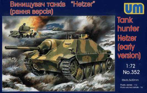 Tank hunter Hetzer (early version) - 1:72 - UM - 352