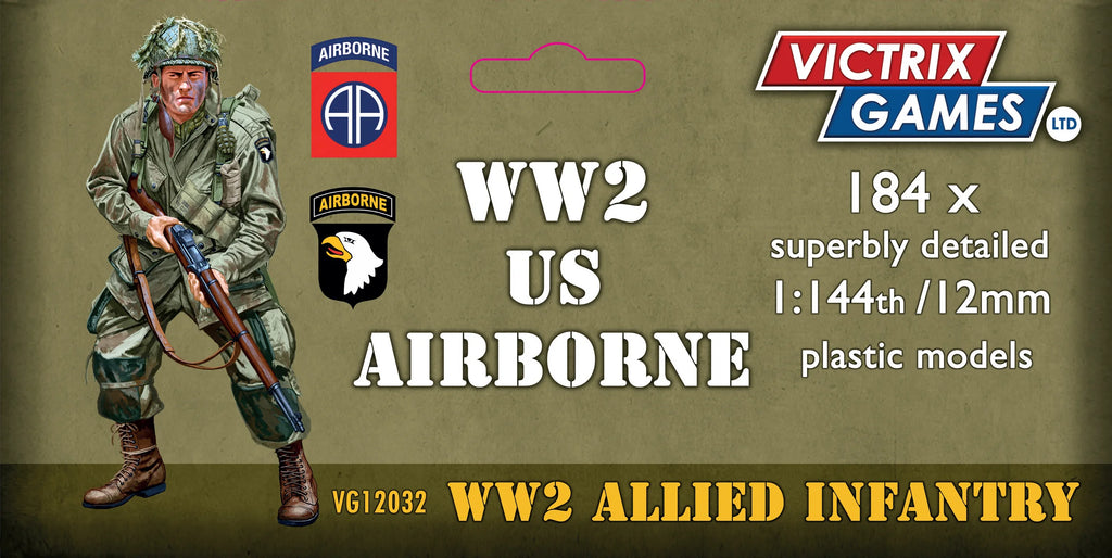 US Airborne (Paratroopers) - 12mm - Victrix - VG12032