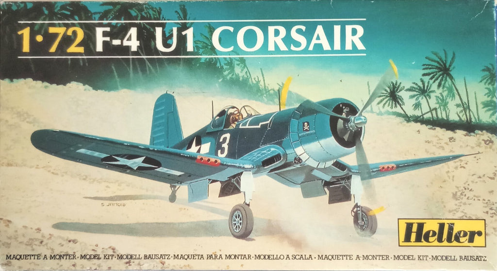Corsair F4U-1 - 1:72 - Heller - 80275