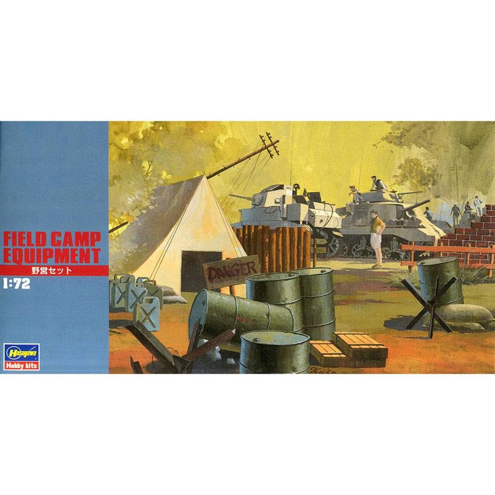 Field Camp Equipment - 1:72 - Hasegawa - 31132