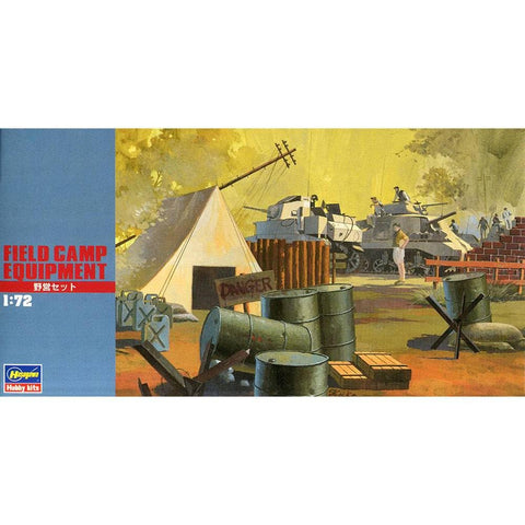 Field Camp Equipment - 1:72 - Hasegawa - 31132
