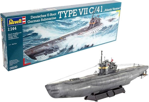 German Submarine TYPE VII C/41 Atlantic Version - 1:144 - Revell - 05100