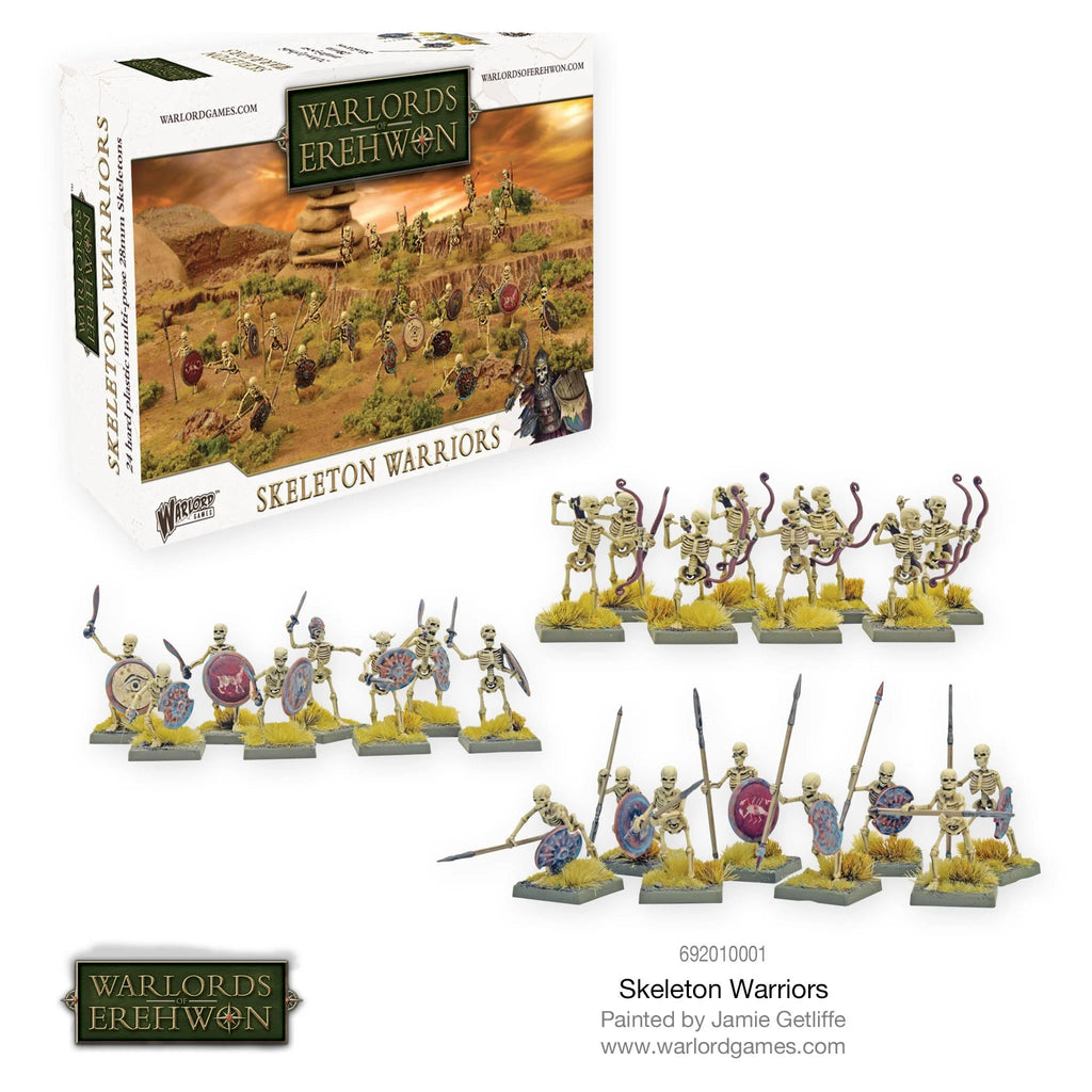 Skeleton Warriors - 28mm - Erehwon - 692010001 @