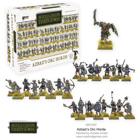 Azbad's Orc Horde - Erehwon - Warlord Games - 692012001