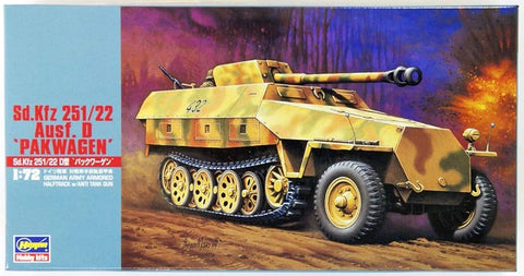 Sd.Kfz. 251/22 Ausf. D 'Pakwagen' - 1:72 - Hasegawa - 31145