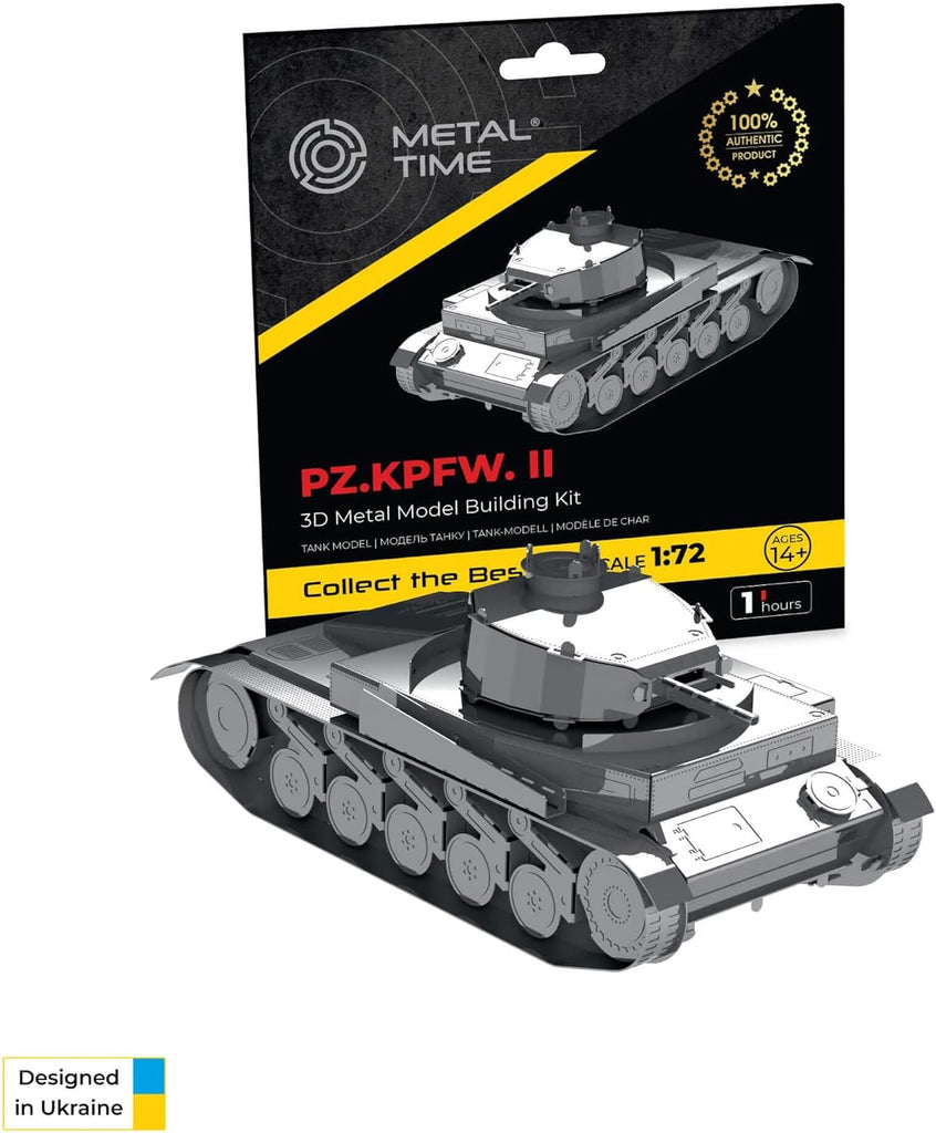 PZ.KPFW. II - 1:72 - Metal Time - MT060