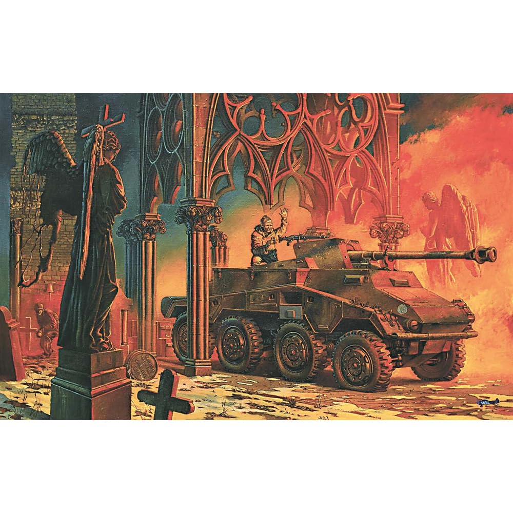 Sd.Kfz. 234/2 "Puma" schwerer Panzerspähwagen (5 cm) - 1:72 - Roden - 705