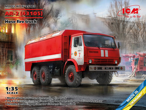 ICM - 35003 - AR-2 (43105) Ukraine Hose fire truck - 1:35
