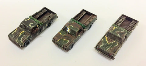Roco - Dodge Pick-up camo x 3 - Usa moderni - 1:87 - PAINTED