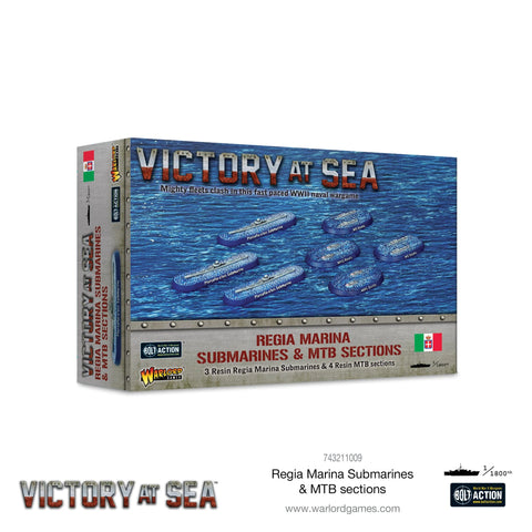 Regia Marina Submarines & MTB Sections - Victory At Sea - 743211009