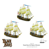 Royal Navy 3rd Rates of Renown - Black Seas - 792011002