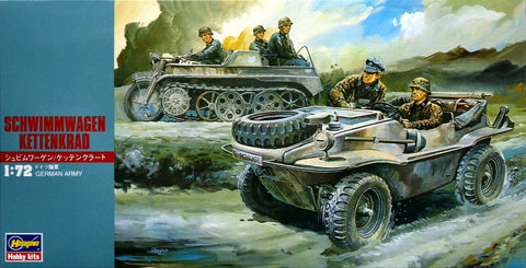 Schwimmwagen/Kettenkrad - 1:72 - Hasegawa - 31113