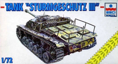 Tank Sturmgeschütz III - 1:72 - ESCI - 8328
